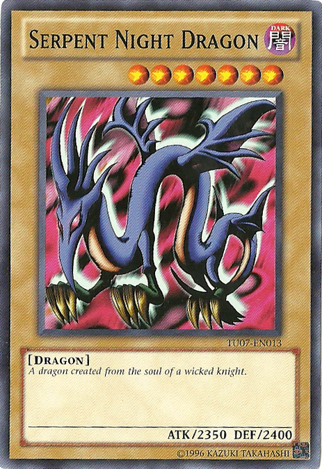 Dragon Nocturne Serpent [TU07-FR013] Commune