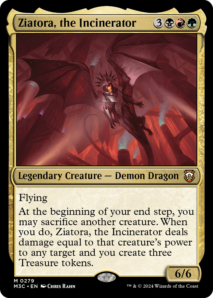 Ziatora, l'Incineratrice (Ripple Foil) [Commander Horizons du Modern 3]