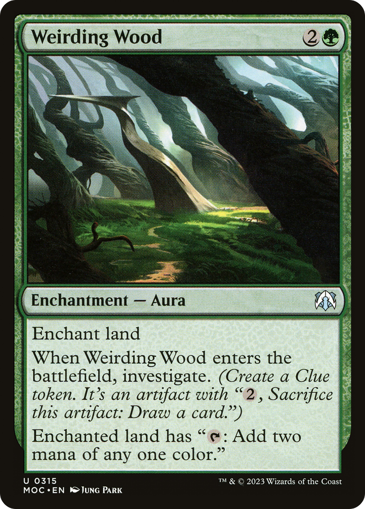 Madera extraña [Marcha de las máquinas Commander]