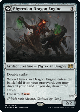 Moteur draconique phyrexian [La Guerre des frères]