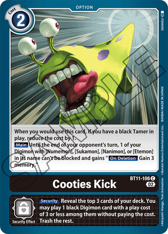 Patada de Bichitos [BT11-106] [Fase Dimensional]