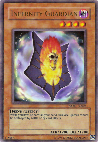 Gardien Infernité [WC09-EN003] Ultra Rare