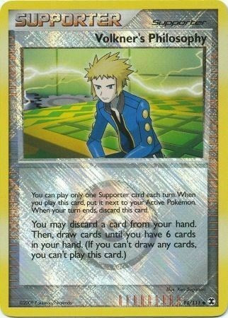 Filosofía de Volkner (98/111) (Recompensa de jugador) [Platino: Duelos Secretos]