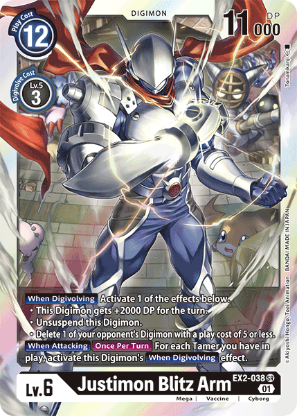 Justimon Blitz Arm [EX2-038] [Peligro Digital]