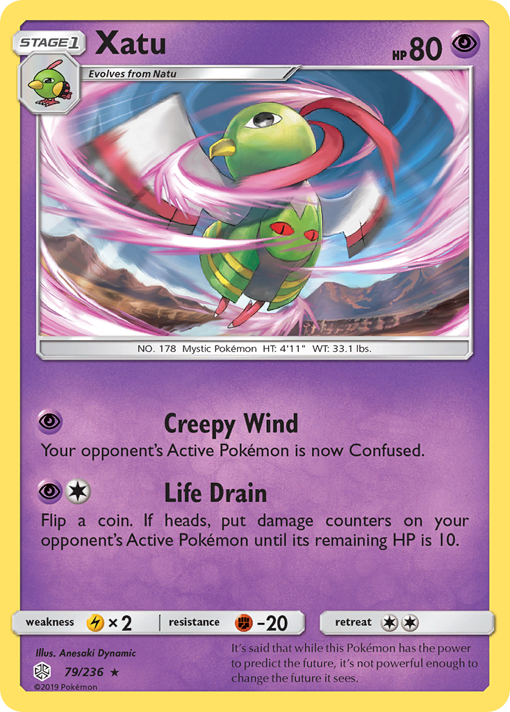 Xatu (79/236) [Soleil et Lune : Éclipse Cosmique]