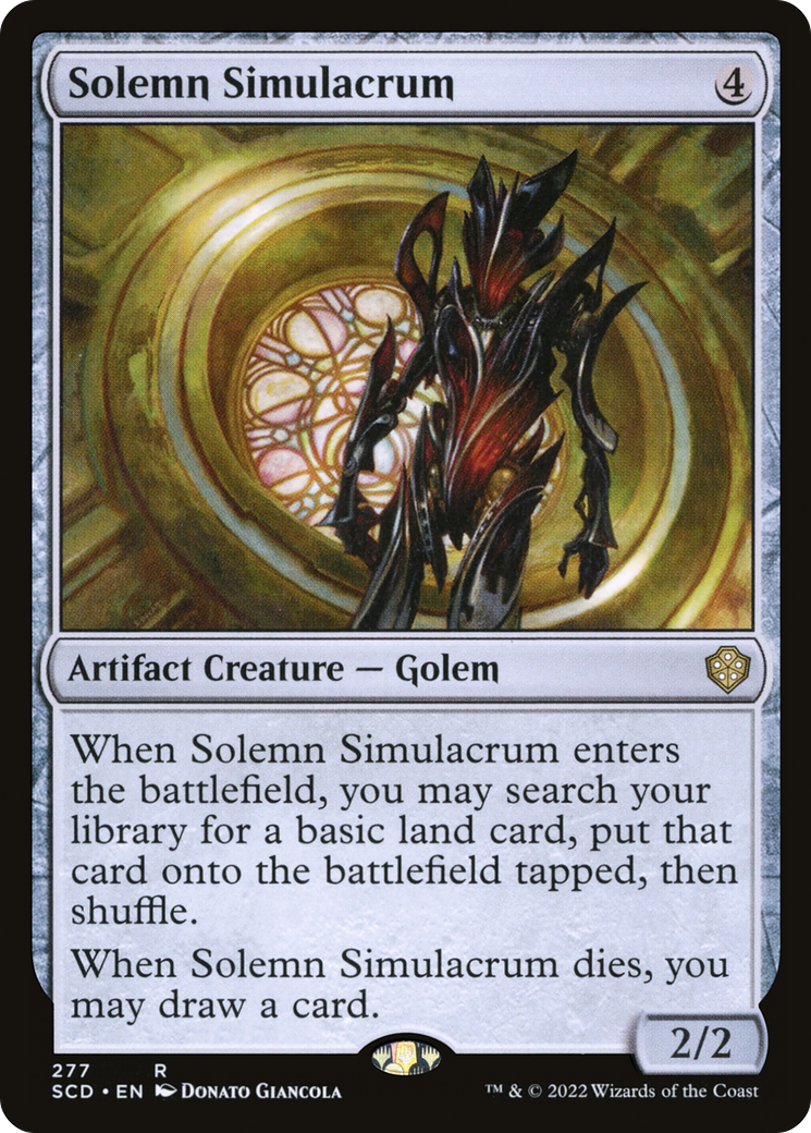 Simulacre solennel [Decks de commandant pour débutants]