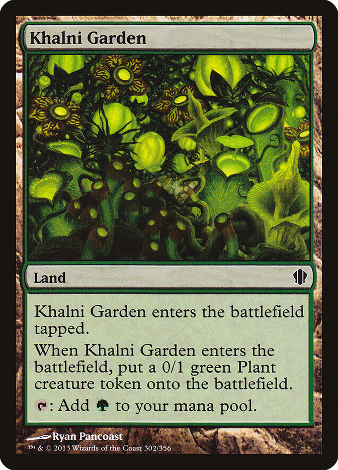 Jardin de Khalni [Commander 2013]