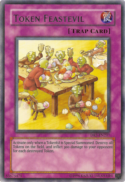 Jeton Festin diabolique [DR3-FR237] Rare