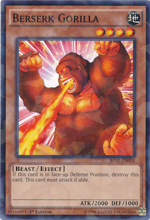 Gorille Berserk [BP03-FR008] Rare Brisure