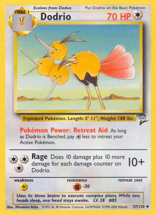 Dodrio (37/130) [Set de Base 2]
