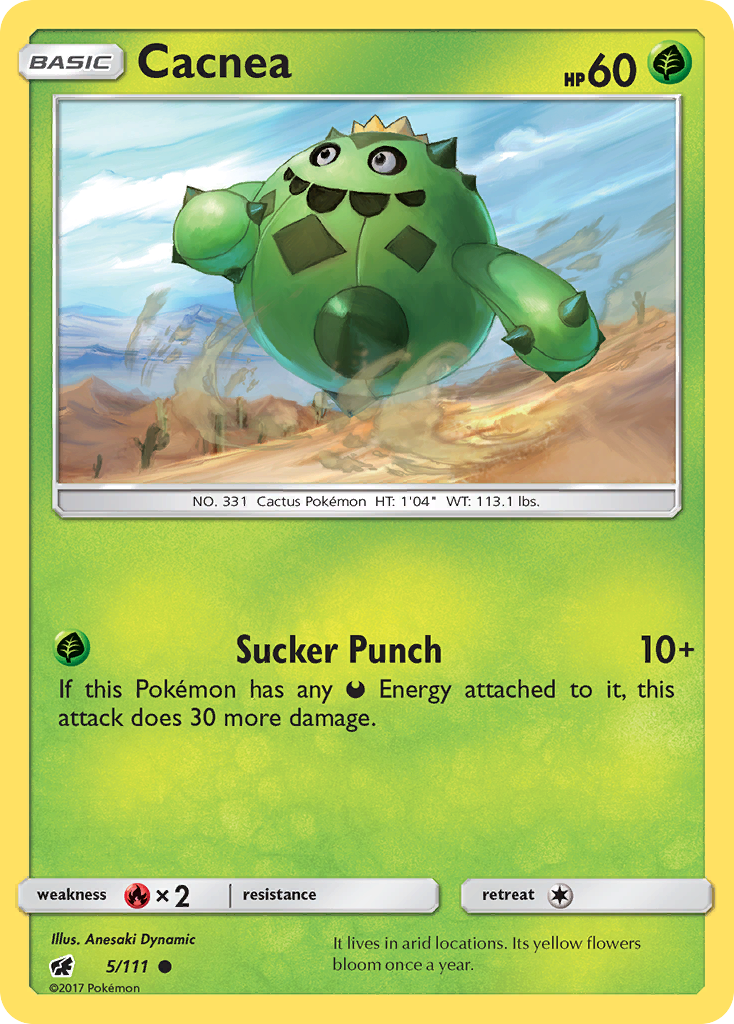 Cacnea (5/111) [Soleil et Lune : Invasion Carmin]