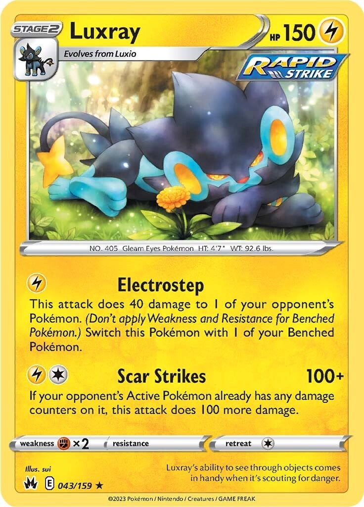Luxray (043/159) (43) [Espada y Escudo: Cenit Supremo]