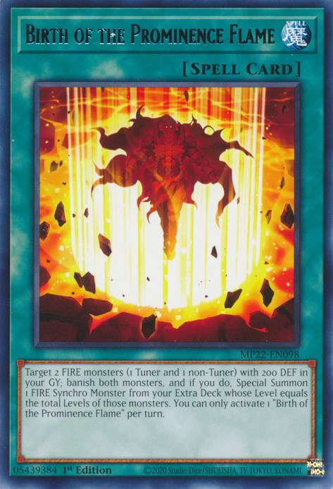 Naissance de la Flamme Prominence [MP22-FR098] Rare