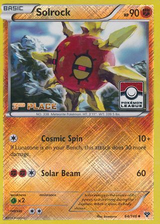 Séléroc (64/146) (Promo Défi de Ligue 3e Place) [XY: Set de Base]