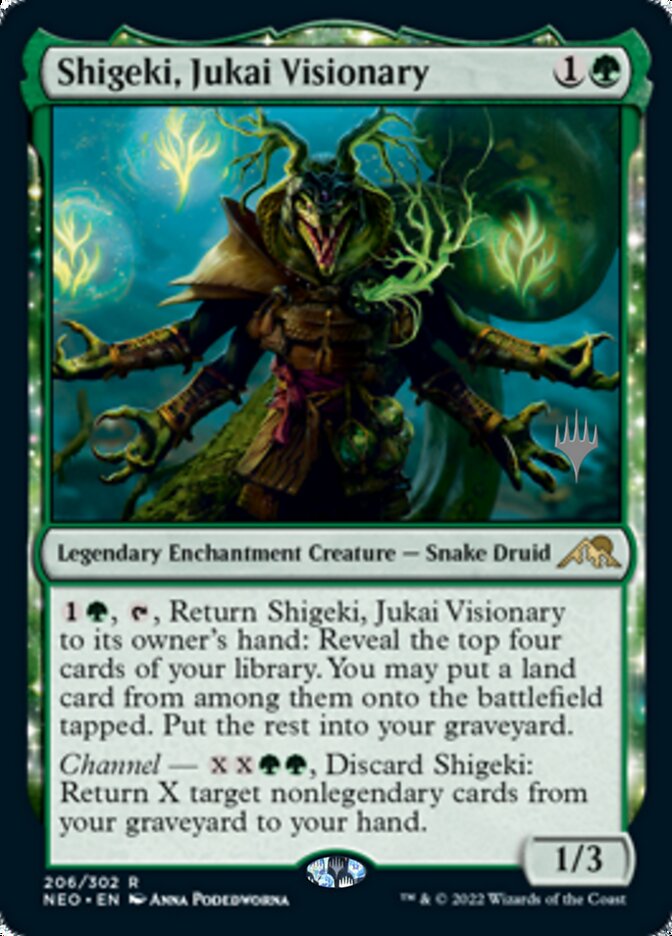Shigeki, visionnaire de Jukai (Pack promo) [Kamigawa : La dynastie néon Promos]