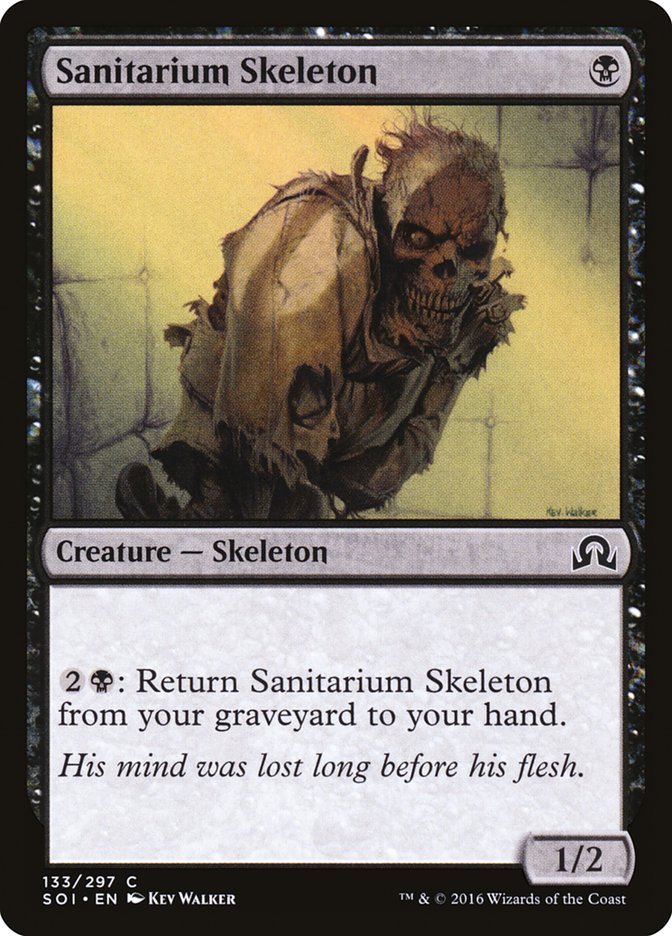 Squelette de sanatorium [Ténèbres sur Innistrad]