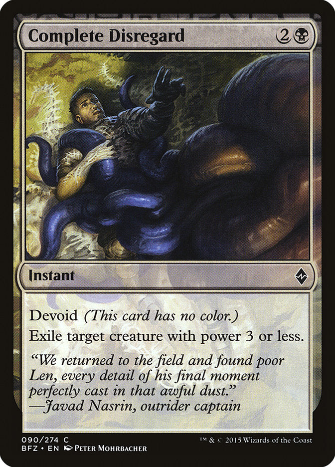 Mépris total [Bataille de Zendikar]