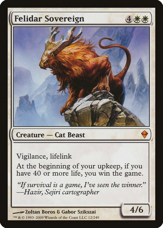 Souverain felidar [Zendikar]