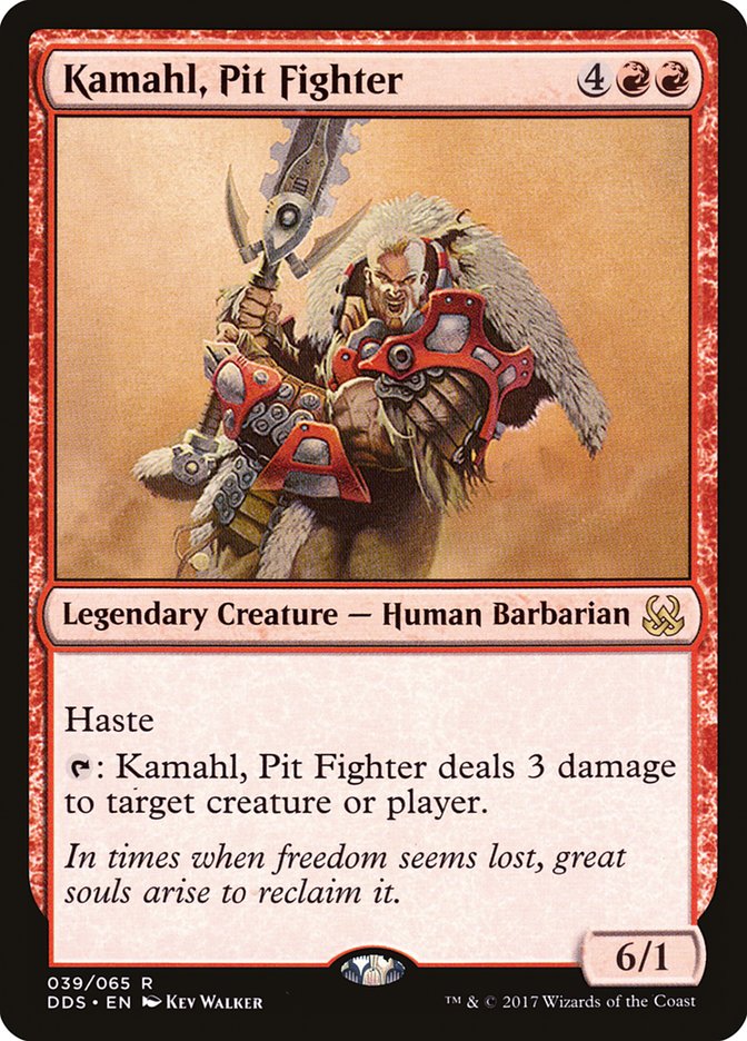 Kamahl, bagarreur de fosse [Duel Decks: Mind vs. Might]