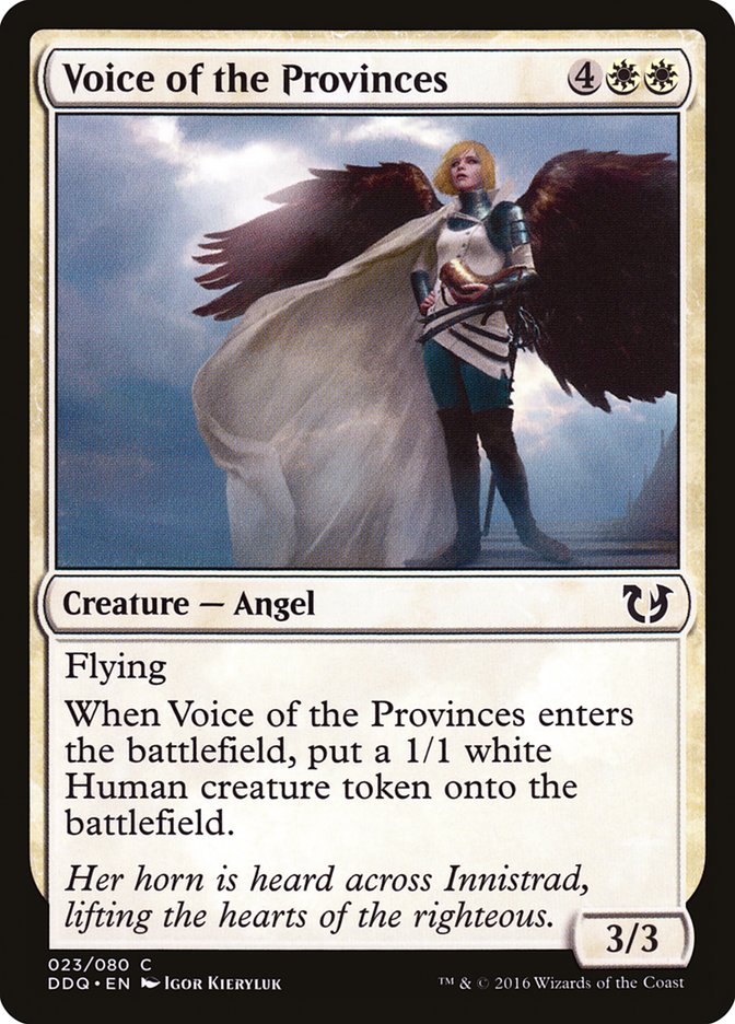 Voix des provinces [Decks Duel : Béni contre Maudit]