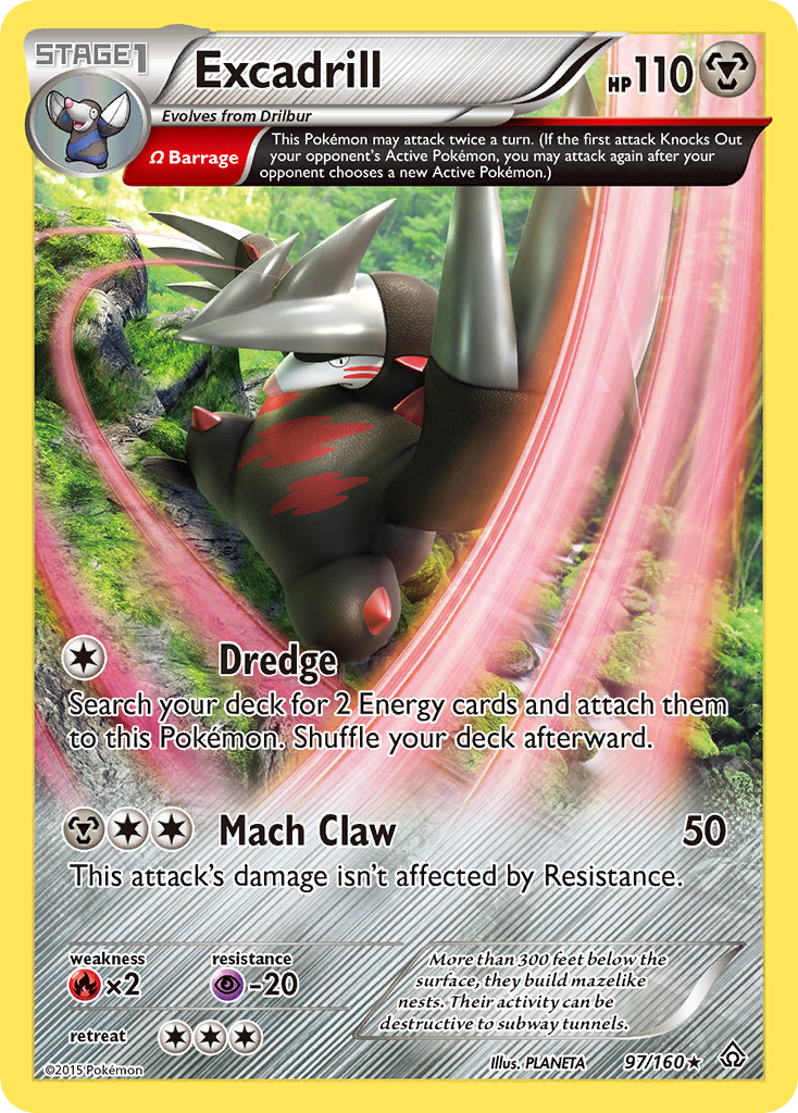 Excadrill (97/160) [XY: Primo-Choc]