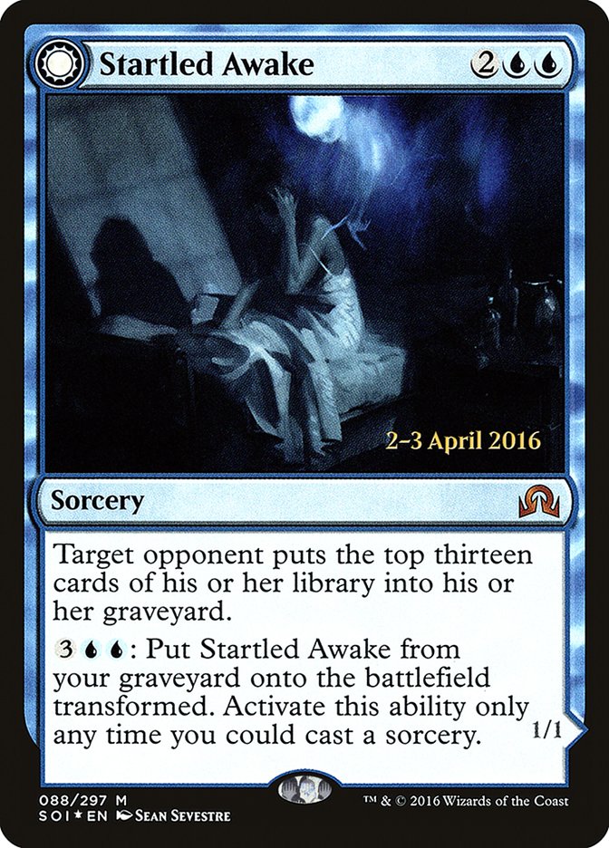 Réveil brutal // Cauchemar persistant [Promos d'Avant-première Ténèbres sur Innistrad]