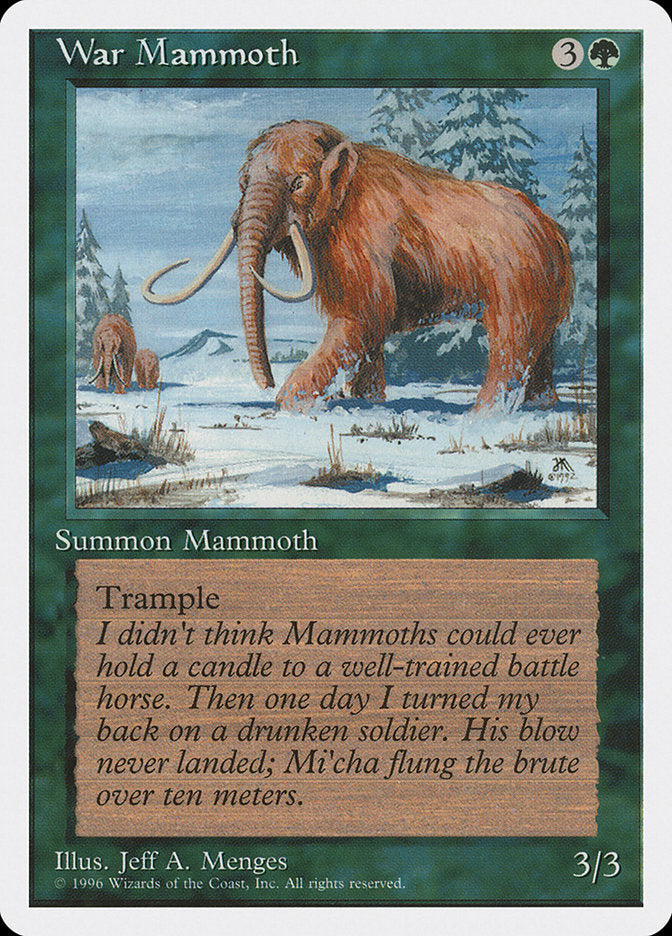 Mammouth de guerre [Set d'introduction pour deux joueurs]