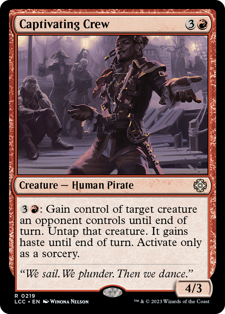 Équipage captivant [Commandant Les Cavernes Oubliées d'Ixalan]