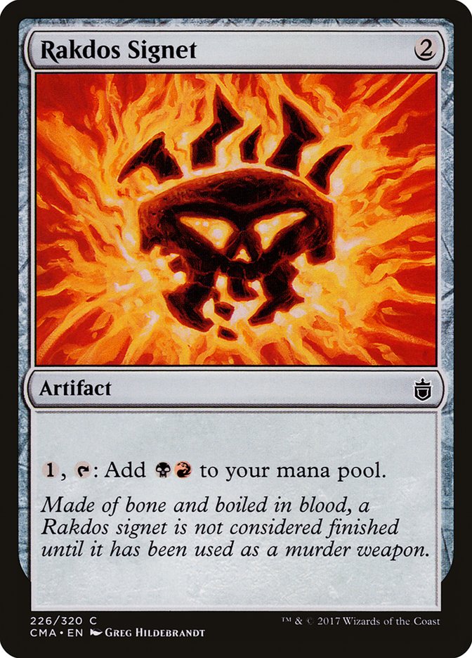 Sceau de Rakdos [Anthologie Commander]