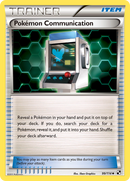 Communication Pokémon (99/114) [Noir & Blanc : Set de Base]
