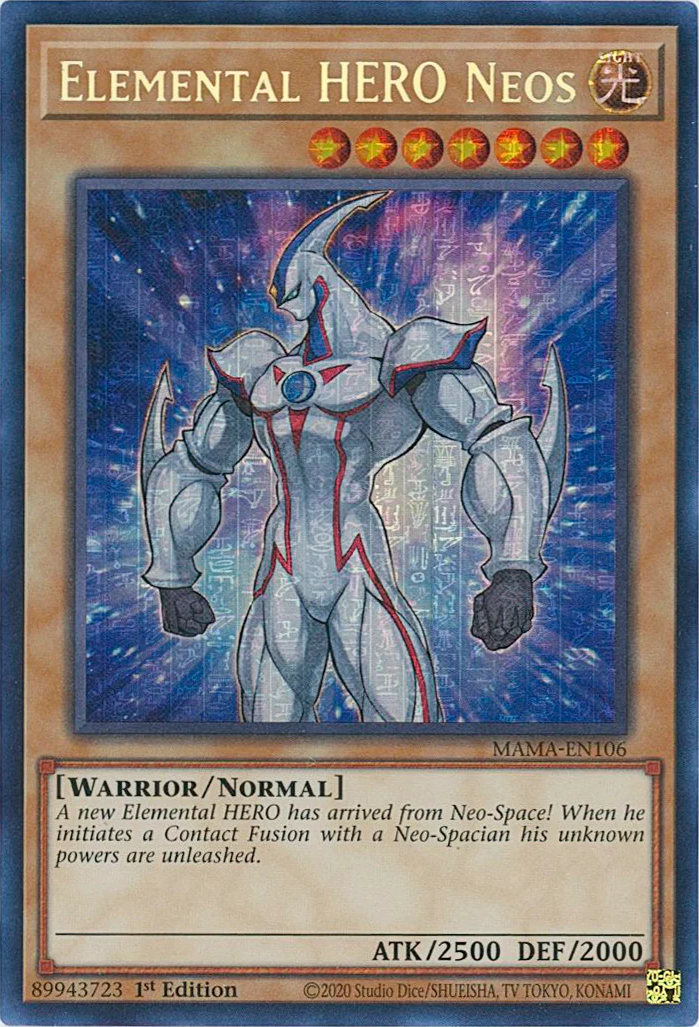 HÉROS Élémentaire Neos [MAMA-FR106] Ultra Rare du Pharaon
