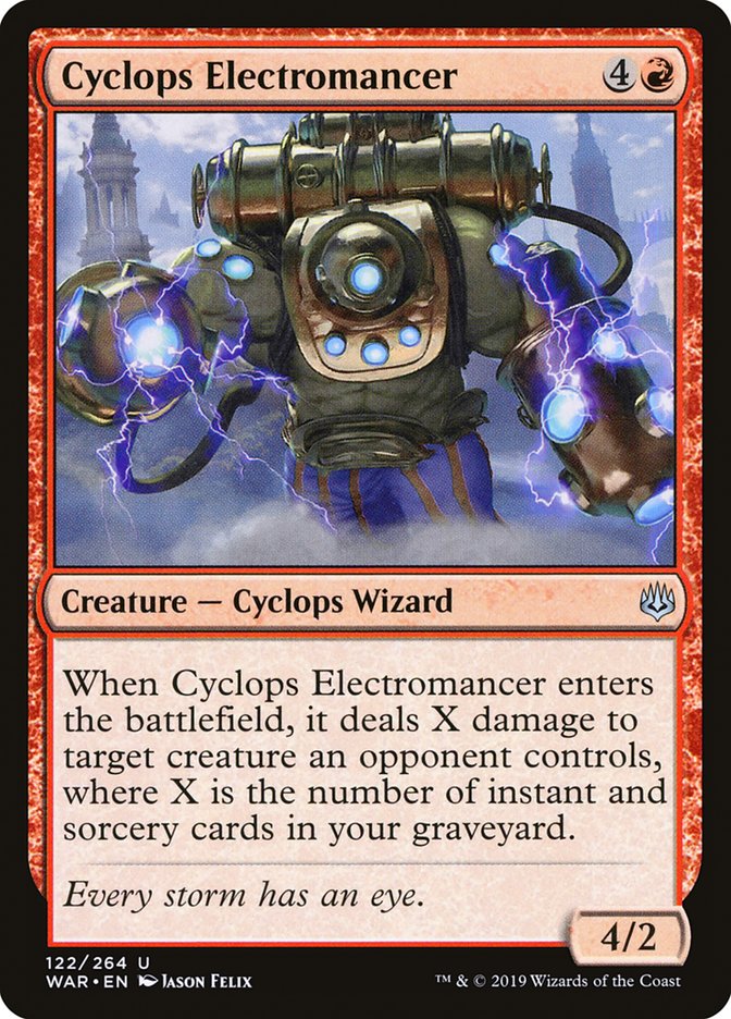 Électromancien cyclope [La Guerre des Planeswalkers]