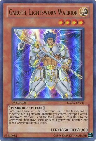 Garoth, Guerrier Seigneur Lumière [LCGX-EN246] Ultra Rare
