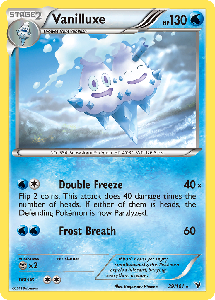 Vanilluxe (29/101) [Negro y Blanco: Victorias Majestuosas]