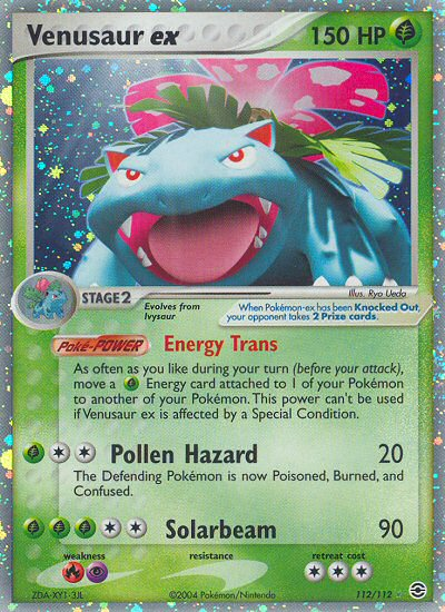 Florizarre ex (112/112) [EX : Rouge Feu & Vert Feuille]