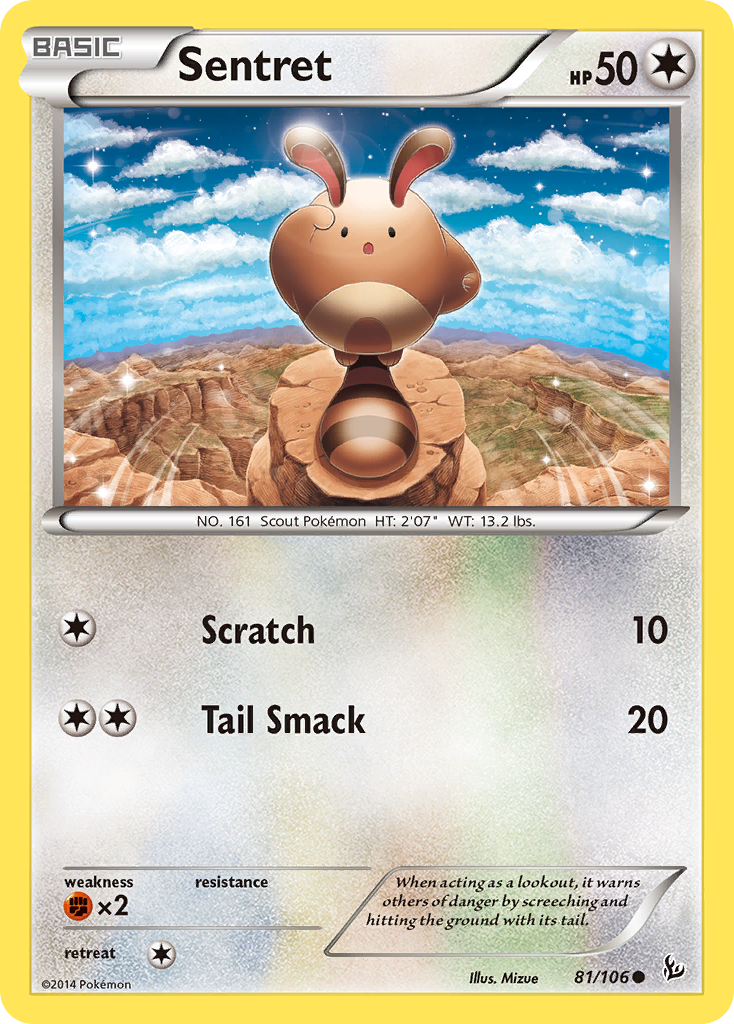 Sentret (81/106) [XY: Étincelles]