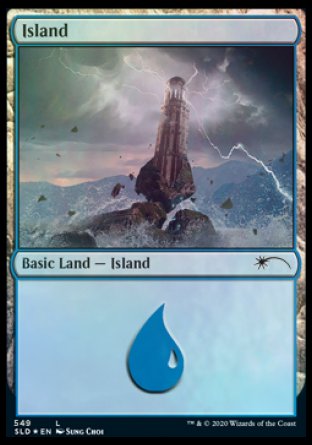 Île (Wizards) (549) [Promos Secret Lair Drop]