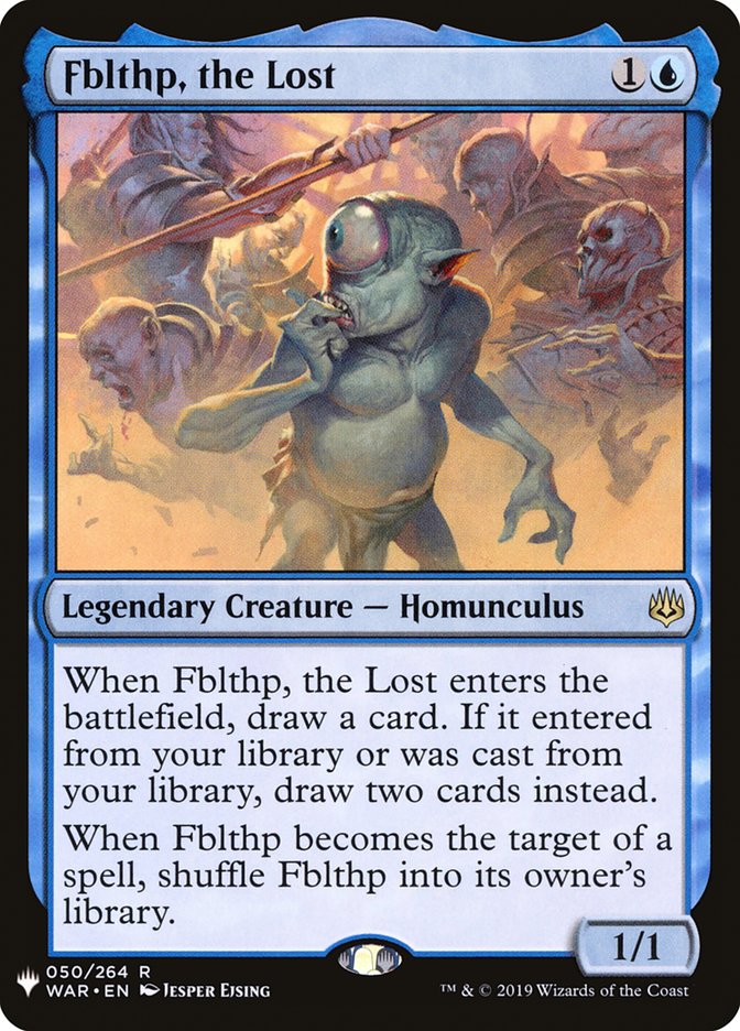 Fblthp, l'égaré [The List]