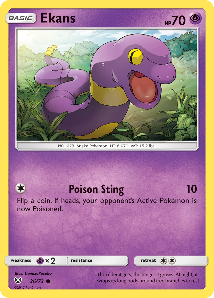 Arbok (36/73) [Soleil et Lune : Légendes Brillantes]