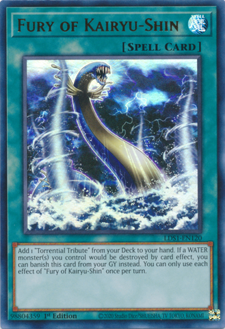 Fureur de Kairyu-Shin [LDS1-FR120] Ultra Rare