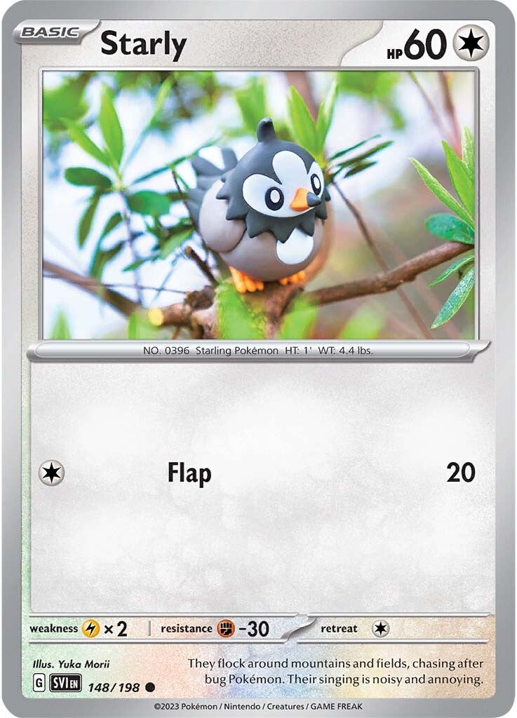 Starly (148/198) [Escarlata y Púrpura: Set Básico]