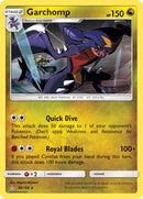Garchomp (99/156) (Holográfica hielo craquelado) (Exclusiva de mazo temático) [Sol y Luna: Ultraprisma]