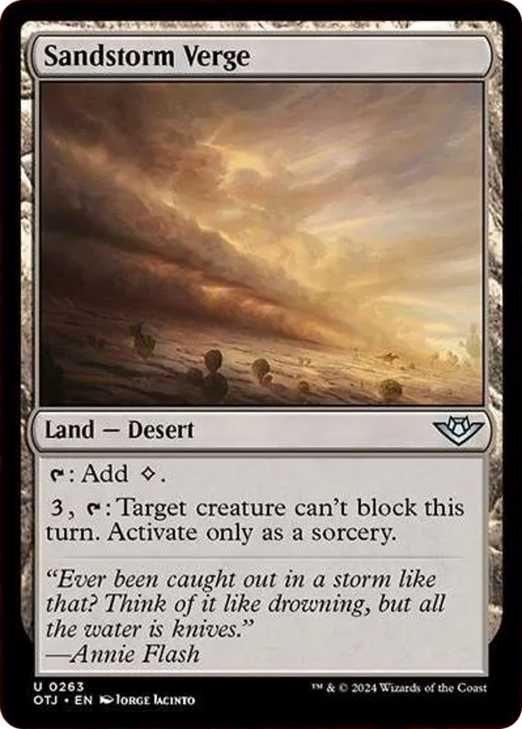 Désert de la tempête de sable [Hors-la-loi de Croisetonnerre]