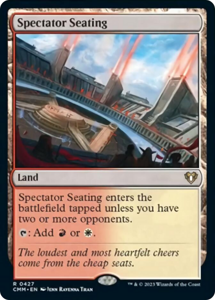 Sièges de spectateur [Commander Masters]