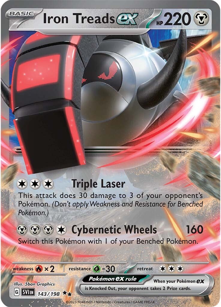 Ferropaladín ex (143/198) [Escarlata y Púrpura: Set Base]