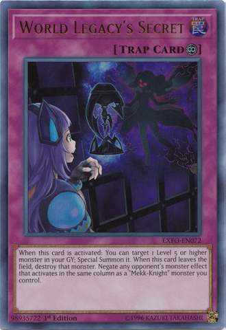 El Secreto de la Herencia Mundial [EXFO-EN072] Ultra Rara