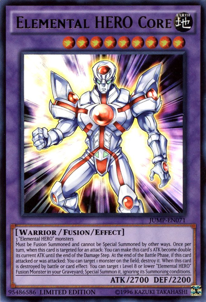 Héroe Elemental Núcleo [JUMP-EN071] Ultra Rara