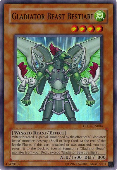 Bête Gladiateur Bestiari [CP07-FR004] Super Rare