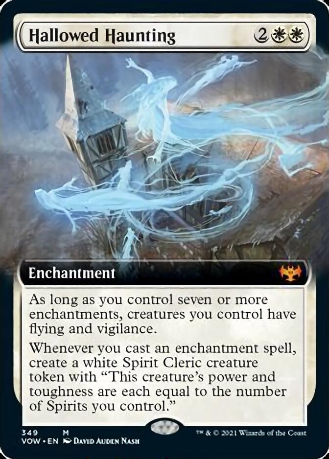 Hantise sanctifiée (Illustration étendue) [Innistrad : Chasse de minuit]
