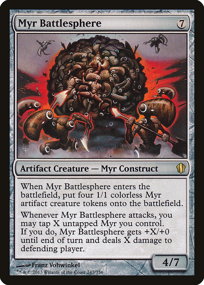 Sphère de combat myr [Commander 2013]